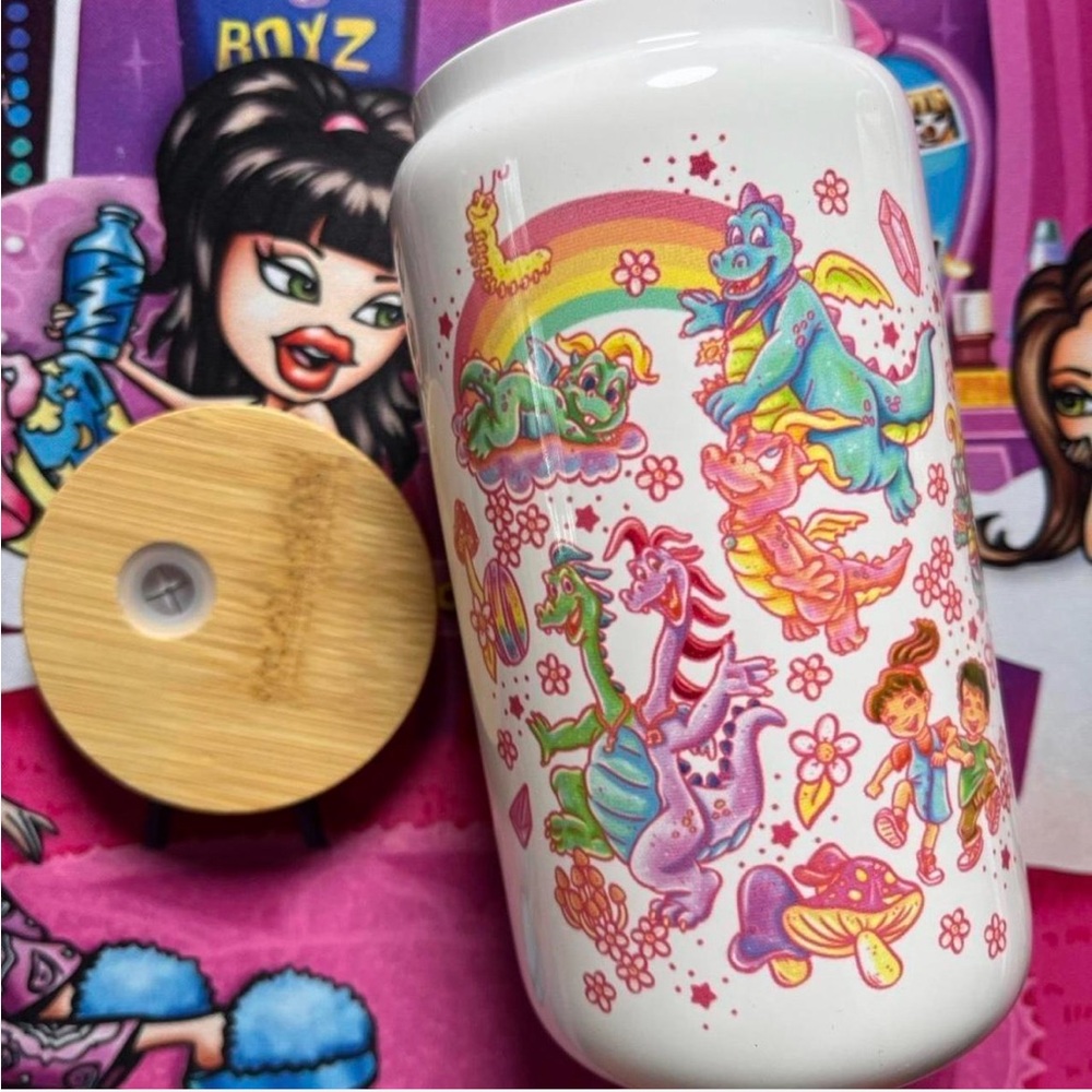 dragon tales retro y2k cup